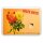 Geschenkbarren "Alles Gute - Rose" 1 Gramm Gold