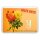 Geschenkbarren "Alles Gute - Rose" 2 Gramm Gold