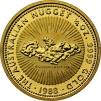 Australien Nugget 1988 1/4 oz Gold