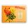 Geschenkbarren "Alles Gute - Rose" 5 Gramm Gold