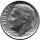 USA 10 Cent 1958 - Roosevelt Dime - Silber
