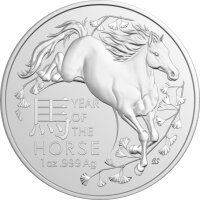 Australien RAM Lunar 2026 7. Ausgabe Jahr des Pferdes 1...