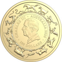 Australien RAM Lunar 2026 7. Ausgabe Jahr des Pferdes 1 oz Gold