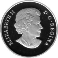 Kanada 25 Dollars 2013 - Oh Kanada "Wolf mit zwei Jungen" - Silber PP