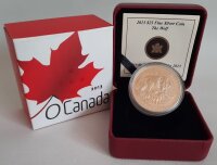 Kanada 25 Dollars 2013 - Oh Kanada "Wolf mit zwei Jungen" - Silber PP