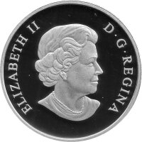 Kanada 20 Dollars 2013 - Ungezähmtes Kanada "Polarfuchs" - Silber PP