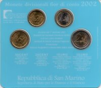 San Marino Minikit 2002 "Kursmünzen"