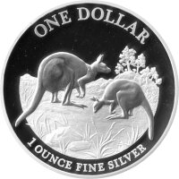 Australien Känguru RAM 2014 1 oz Silber - Polierte...