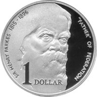 Australien 1 Dollar 1996 - 100. Todestag von Sir Henry...