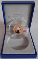 Frankreich 10 Euro 2005 - Hello Kitty im Theater - Gold PP teilcoloriert