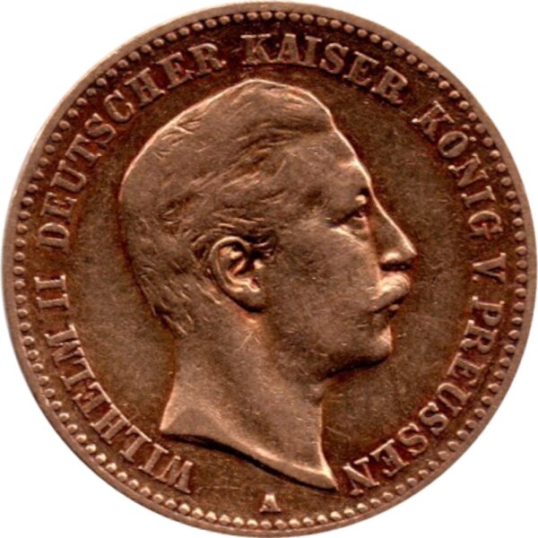 J.251 Preußen 10 Mark 1897 A - Kaiser Wilhelm II. - Gold -ss