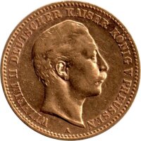 J.251 Preußen 10 Mark 1899 A - Kaiser Wilhelm II. -...