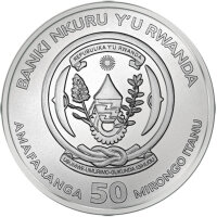 Ruanda Sporting Ounce 1. Ausgabe 2025 Cycling 1 oz Silber