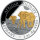 Somalia Elefant 2026 1 oz Silber - Teilvergoldet