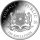Somalia Elefant 2026 1 oz Silber - Teilvergoldet