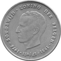 Belgien 250 Francs 1976 - König Baudouin I. - 25....