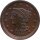 USA 1 Cent 1854 - Liberty Head "Braided Hair" - Kupfer