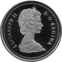 Kanada 10 Cents Typ 1969-1989  - "Segelschiff" - Nickel PP