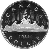 Kanada 1 Dollar Typ 1978-1989 - Elisabeth II....