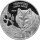 Kongo 20 Francs 2019 - Raubtiere "Wolf" - Silber PP