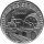 Südafrika 1 Rand 1995 - 100 Jahre Eisenbahn Pretoria-Deladoa Bay - Silber