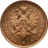 Finnland 20 Markkaa 1913 - Umlaufmünze - Gold