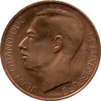 Luxemburg 20 Francs 1964 - Thronbesteigung von...