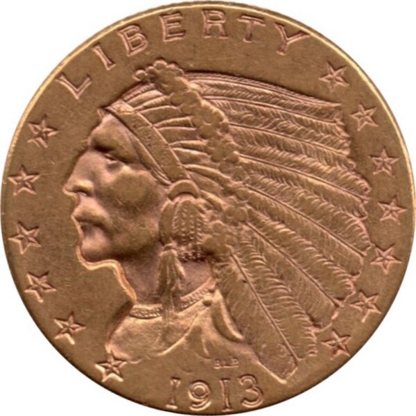 USA 2,5 Dollar - Indian Head - Gold