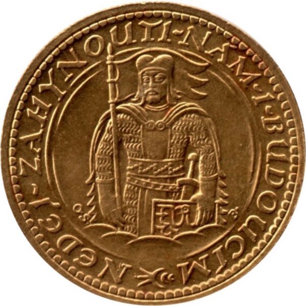 Tschechoslowakei 1 Dukat 1931 - St. Wenzel - Gold