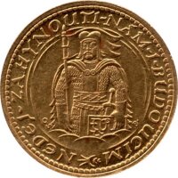 Tschechoslowakei 1 Dukat 1932 - St. Wenzel - Gold