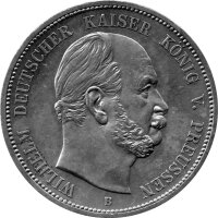 J.097 Preußen 5 Mark 1876 -B- Kaiser Wilhelm I. -...
