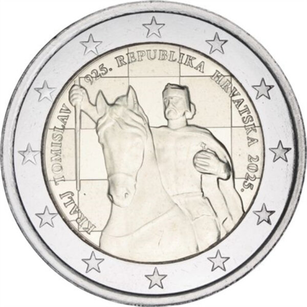 Kroatien 2 Euro 2025 "König Tomislav"