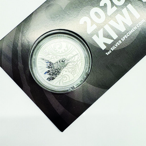 Neuseeland Kiwi Specimen 2026 1 oz Silber
