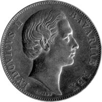Bayern 1 Vereinstaler "Madonnentaler" 1868 -...