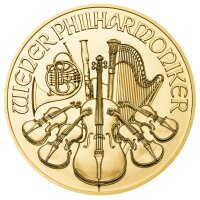 Österreich Wiener Philharmoniker 2025 1/2 oz Gold