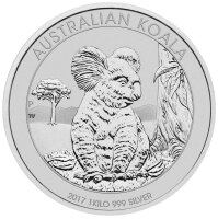Australien Koala div. 1000 Gramm Silber regelbesteuert