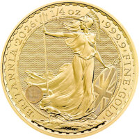 UK Britannia 2026 1/4 oz Gold