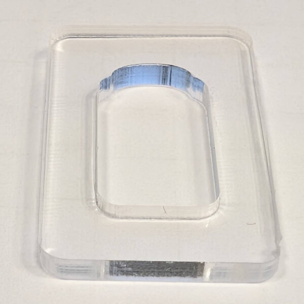 Kunststoffeinleger  für: Geschenkbarren Premium - (für 1 Gramm Gold)