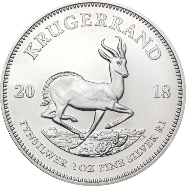 Südafrika Krügerrand div. 1 oz Silber regelbesteuert