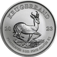 Südafrika Krügerrand div. 1 oz Silber regelbesteuert