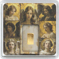 Geschenkbarren Premium - 0,1555 Gramm Goldbarren 1/200 oz...