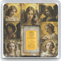 Geschenkbarren Premium - 2 Gramm Goldbarren - Weihnachten...