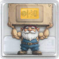 Geschenkbarren Premium - 2 Gramm Goldbarren - Weihnachten...