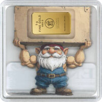 Geschenkbarren Premium - 5 Gramm Goldbarren - Weihnachten...