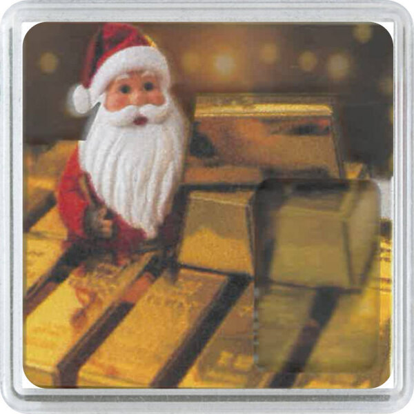 Motiveinleger für: Geschenkbarren Premium - Weihnachten Weihnachtsmann