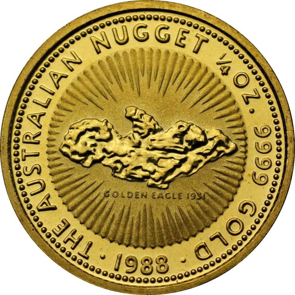 Australien Nugget 1988 1/10 oz Gold