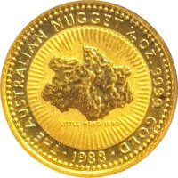 Australien Nugget 1988 1/10 oz Gold