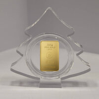 Geschenkbarren Premium - 2,5 Gramm Goldbarren -...