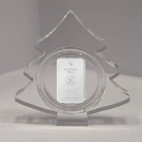Geschenkbarren Premium - 1 Gramm Silberbarren -...