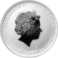 Australien Lunar II 2012 Jahr des Drachen Set 18,5 oz Silber